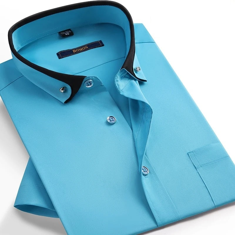 High Quality Short Sleeve Dress Shirts