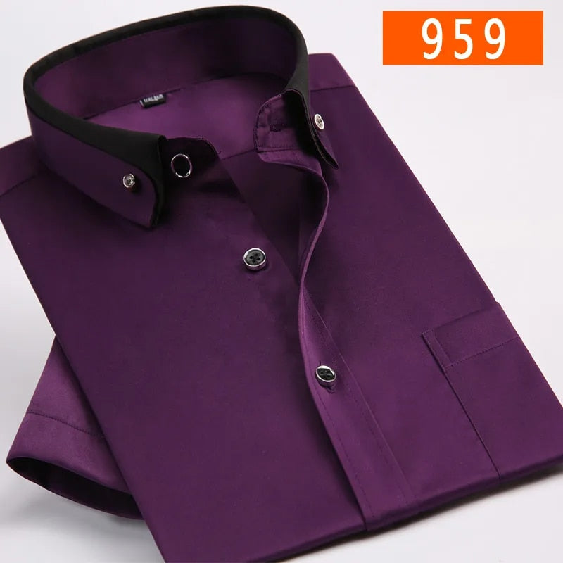 High Quality Short Sleeve Dress Shirts